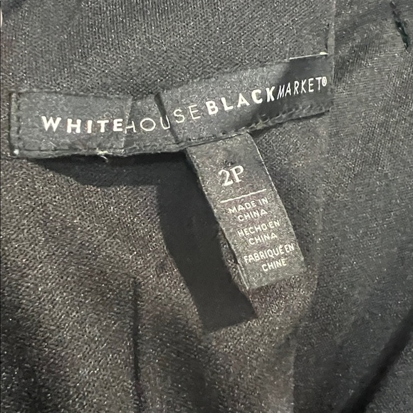 White House Black Market Charcoal Dress - Picture 4 of 5